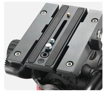 Set of 2 Replacement Quick Release Plate for The Manfrotto MVH502AH, 504HD, MVK502AM, MVH502A,546BK-1, 504HD,546BK, 504HD,535K, 504HD,536K, 504HD,546GBK …