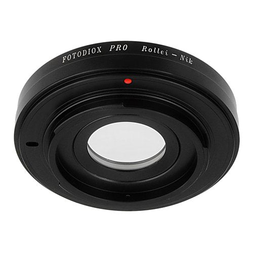 Fotodiox Pro Lens Mount Adapter, for Rollei 35mm Lens to Nikon F-Mount DSLR Cameras Rollei 35 (QBM)