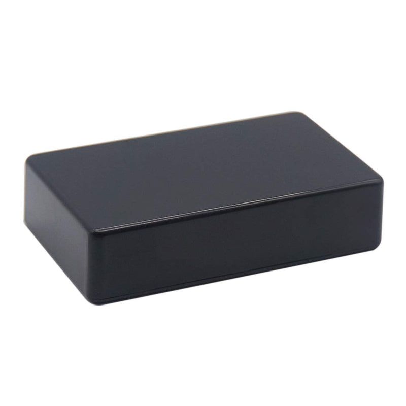 Zulkit 8 Packs Project Boxes ABS Plastic Electrical Project Case Power Junction Box Black 3.94 x 2.36 x 0.98 inch (100 x 60 x 25) 3.94" x 2.36" x 0.98"(8 Pieces)