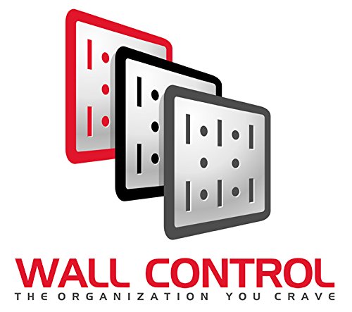 Wall Control Pegboard 14in Accessory Hanger Tool Holder Bracket Pegboard Accessory for Wall Control Pegboard and Slotted Tool Board – Red