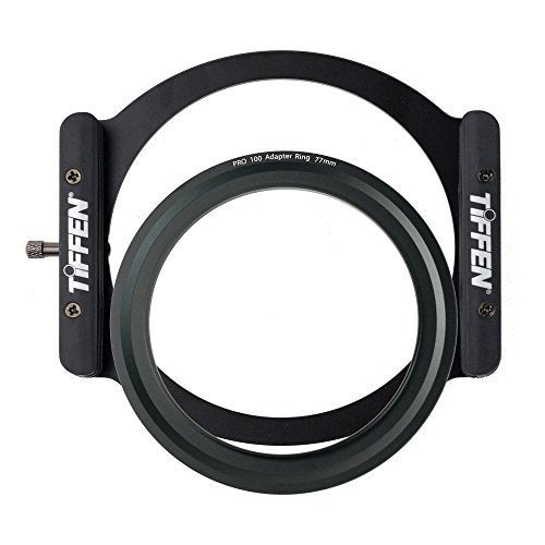 Tiffen Step Ring Camera Lens Square Filter, Black (PRO100HDR77) PRO100 4x4 adapter