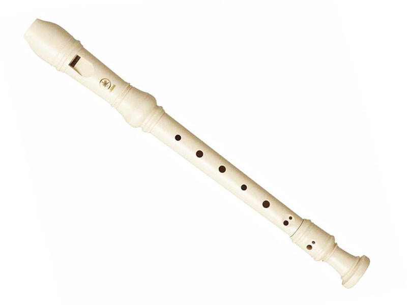 YAMAHA YRS24 Recorder - Soprano, Baroque fingering, White Single