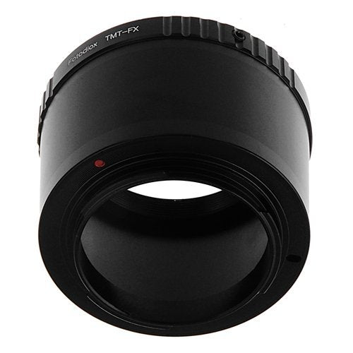 Fotodiox Lens Mount Adapter Compatible with T-Mount (T/T-2) Screw Mount SLR Lens on Fuji X-Mount Cameras Standard