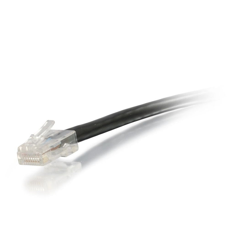 C2G 22695 Cat5e Cable - Non-Booted Unshielded Ethernet Network Patch Cable, Black (10 Feet, 3.04 Meters) 10 Feet UTP