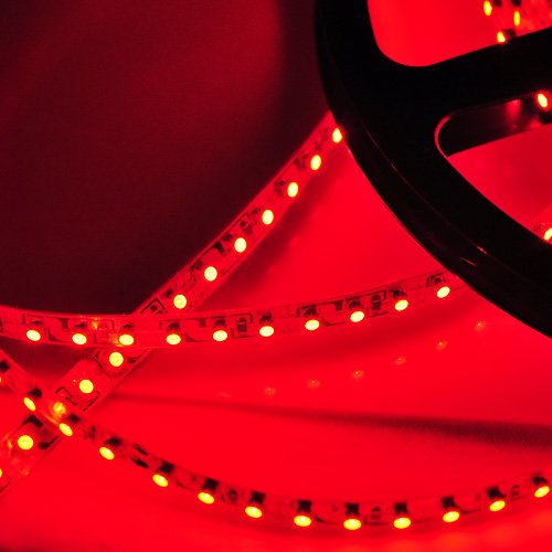 [AUSTRALIA] - FAVOLCANO LED Light Strip, Red Non-Waterproof LED Tape Light, SMD 3528, 600 LEDs 16.4 Feet（5M） LED Strip 120 LEDs/M Flexible Tape Lighting 