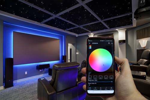[AUSTRALIA] - LED Strip Lights WiFi Enabled - Underglow UG80RGBW Smart Ribbon Light Kit by Continu.us | Waterproof, Lightweight Tape Light. Millions of Colors Controlled by Smartphone or Remote. Alexa Compatible 
