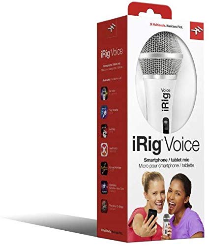 iRig Voice. Handheld microphone for iPhone/iPad/Android White