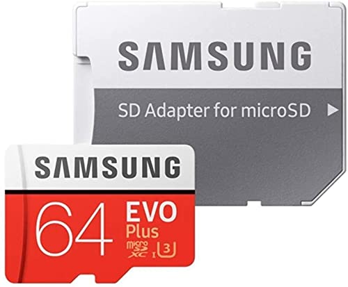 Samsang Samsung EVO Plus 64GB /MB/s Micro SDXC Memory Card with Adapter (Set of 4) Set of 4