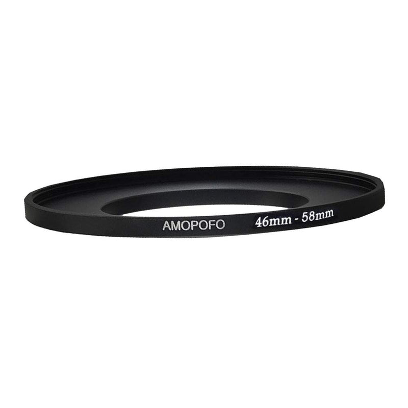 Universal 46-58mm /46mm to 58mm Step Up Ring Filter Adapter for UV,ND,CPL,Metal Step Up Ring Adapter