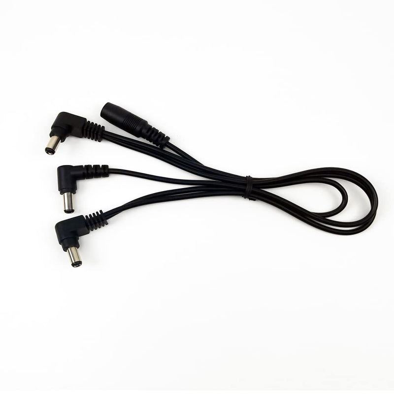 [AUSTRALIA] - 3 Ways Daisy Chain Power Cable DC for Guitar Pedal Power Supply Adapter (1to3) 1to3 