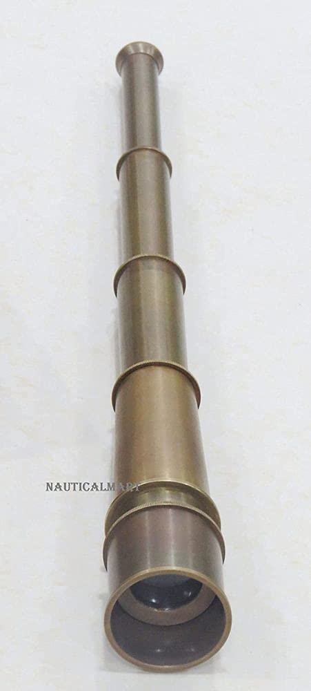 [AUSTRALIA] - 18" Solid Brass Spyglass Telescope Handmade Collectibles Victorian by Nauticalmart 