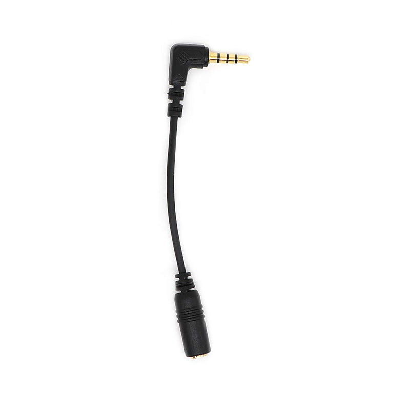 [AUSTRALIA] - Galabox 3.5mm TRS (Female) Microphone Adapter Cable to TRRS (Male) for DSLR Camera, PC, Laptop, iOS&Android Smartphone 