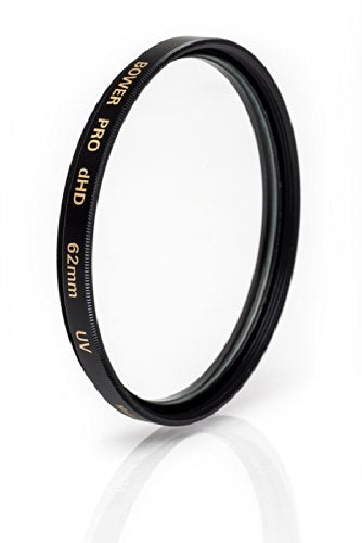Bower FU62 UV Filter 62 mm (Black) 62mm Black