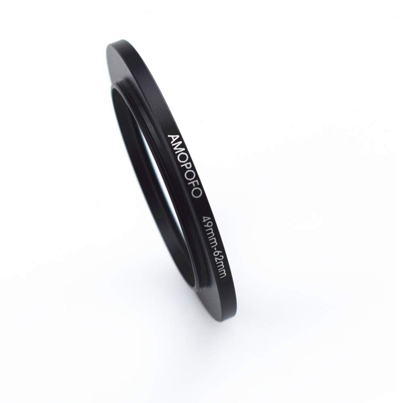 Universal 49-62mm /49mm to 62mm Step Up Ring Filter Adapter for UV,ND,CPL,Metal Step Up Ring Adapter