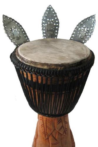 Ksink Ksink Set of 3 - Djembe Drum Resonators - Pointed Fan Design from Ghana