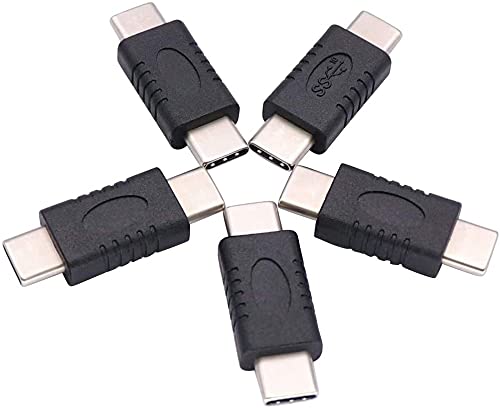 QiCheng&LYS USB-C 3.1 Male to Male,USB-C 3.1 Female to Female,USB-C Male to Type A USB 2.0 Male Adapter for for Smartphones,Tablets and Other Type-C Devices Adapters 3PCS