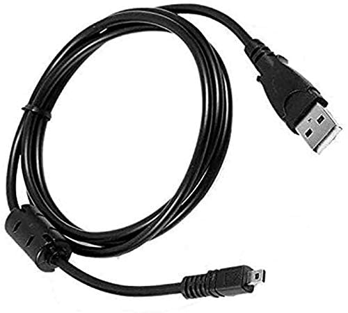 [AUSTRALIA] - Replacement UC-E6 / UC-E16 / UC-E17 USB Cable Cord Lead Battery Charger Compatible with Coolpix S Series S3700 S6500 S3500 S6600 S6300,Coolpix P Series P100 P530 (4.9FT) 4.9FT 