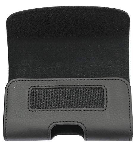 Premium Classic Style Pouch case with Belt Clip for Dexcom G5 Mobile CGM Receiver (Mobile Continuous Glucose Monitoring) (Black/Horizontal/1) Black/horizontal/1