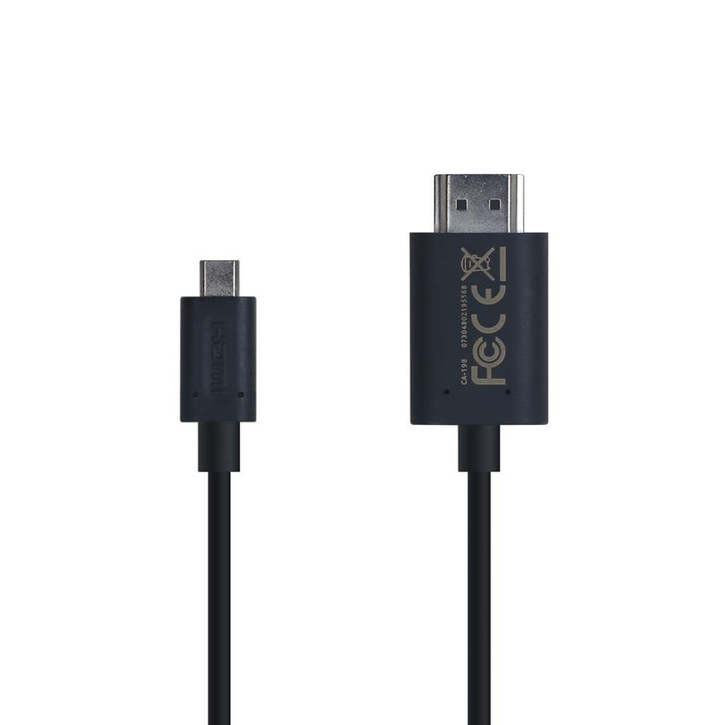 [AUSTRALIA] - Portkeys Super Extreme Slim High Speed 4K HD Ultrafine HDMI Cable (3.28ft /1m) Micro A- Micro D for computuer, Camera Monitor, DVD, TV 