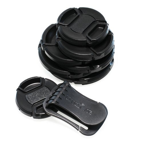 CamDesign Universal Black Lens Cap Anti-losing Holder Clip Buckle