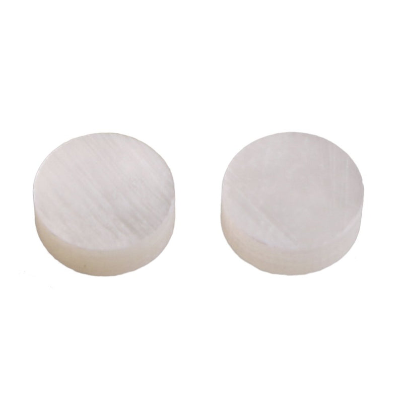White Mother of Pearl Shell Dot Fret Inlay Maker 6mm for Guitar Fingerboard (Pack of 20)