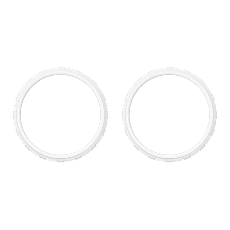 eXtremeRate White Replacement Accessories for PS5 Controller, Accent Rings for Playstation 5 Controller - Controller NOT Included