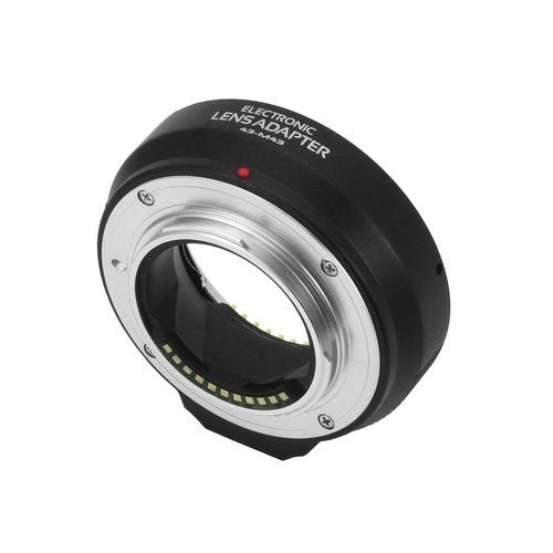 FocusFoto Electronic AF Auto Focus Adapter Ring for Four Thirds 4/3 Lens to Olympus Pen and Panasonic Lumix Micro Four Thirds (MFT, M4/3) Mount Mirrorless Camera Body as DMW-MA1 MMF-1 MMF-2 MMF-3