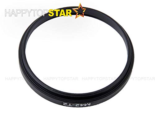 Metal M42 42mm 1mm Thread Pitch to T2 42mm 0.75mm Male to Female 42mm to 42mm Coupling Ring Adapter for Lens Filter
