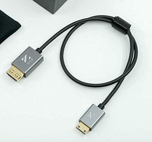 [AUSTRALIA] - ZILR 10bit High Speed HDMI Cable 4K HD Ethernet HDMI Type A to Type C Mini 45cm HDMI Cable Ultra HDMI Cable 4K HDCP2.2 4K HDMI Camera HDMI Cable HDMI 2.0b Type A to Type C 45cm 