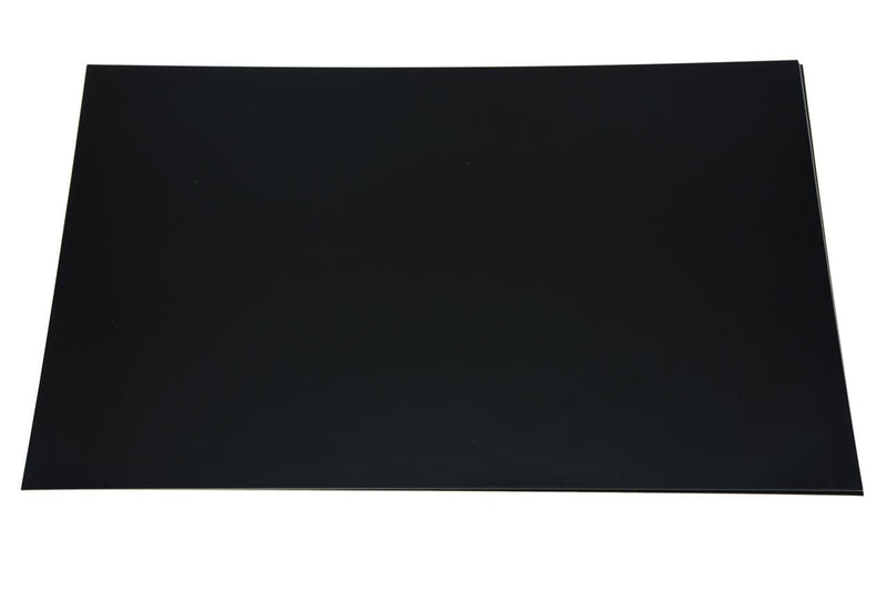 Dopro Uncut 11"x17" DIY Blank Guitar Bass Pickguard Material Sheet Scratch Plate Material Sheet 29x43cm Black 3 Ply (BWB) (Cut Your Own Pickguard) Black 3 Ply (BWB)