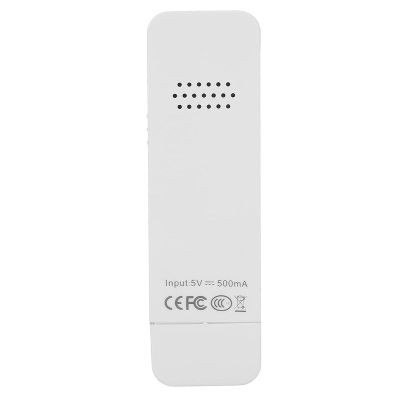 MP3 Player, 8GB Memory Portable MP3 Player 180mah Battery Lightweight USB Flash Drive HiFi Lossless Sound Support Up to 64GB for Students (White) Random,White