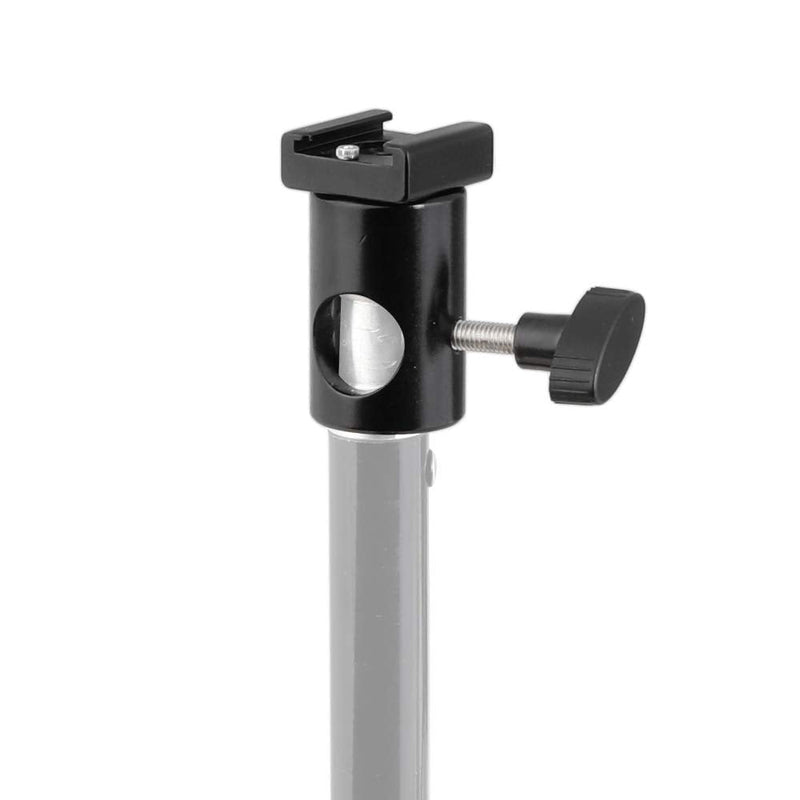 CAMVATE Light Stand Head with Cold Shoe Mount Adapter