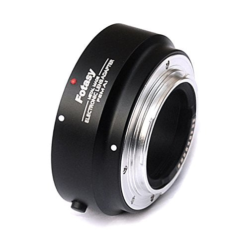 Fotasy Pentax Auto 110 Lens to Canon EF-M Mount Adapter, P110 EFM, P110 EOSM Adapter, fits Pentax 110 Auto Super Lens & Canon EF M Mirrorless Cameras M1 M2 M3 M5 M6 M6 Mark II M10 M50 M100 M200