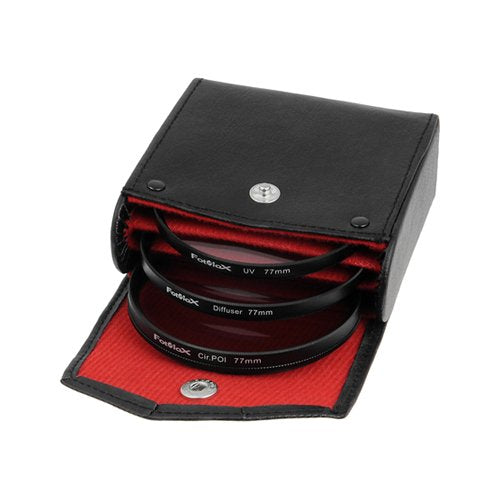 Fotodiox Filter Kit, UV, Circular Polarizer, Soft Diffuser, 77mm for Canon, Nikon, Sony, Olympus, Pentax, Panasonic Camera Lenses.