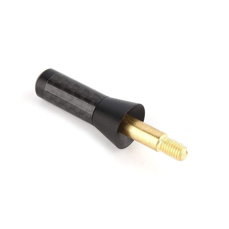 [AUSTRALIA] - Mini Car Short Antenna, 3.5cm Aerial Universal Car Stubby Antenna Carbon Fiber Shorty Antenna with Screw Aluminum 