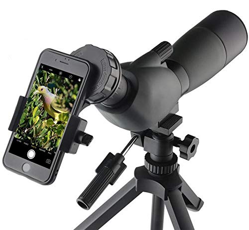 SOLOMARK Cell Phone Photography Adapter Mount -Compatible Telescope Binoculars Monocular, Fit Almost Brands Smartphones