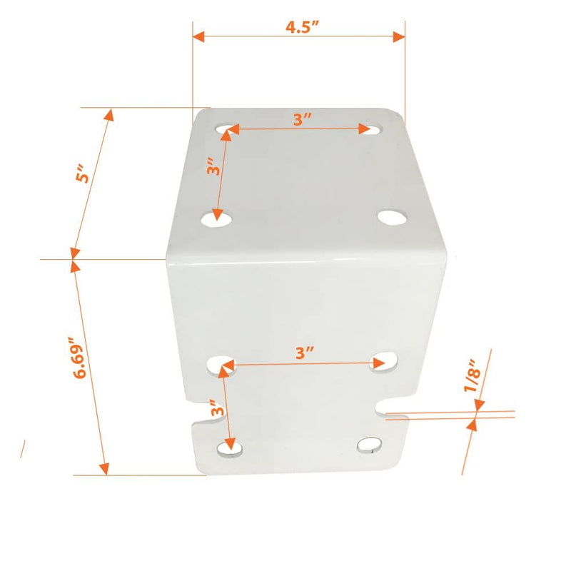 Whole House Mounting Bracket for 10" and 20" Water Filter Housing by Aquaboon | Compatible with Pentek 244047, 150578, MC-1A, 150061