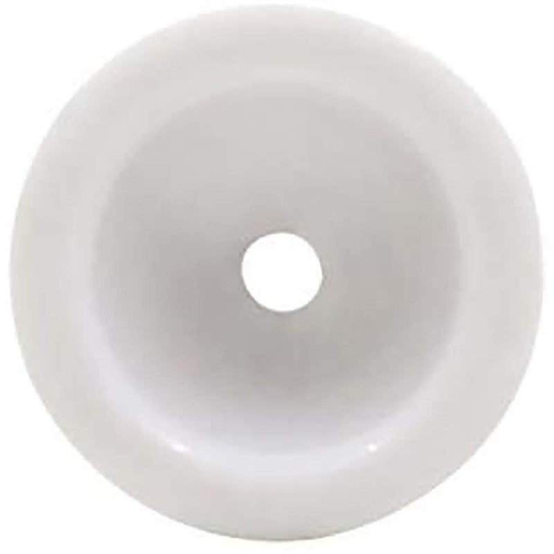 POFET 5pcs ABS Plastic Trumpet Mouthpiece for Trumpet Accessories - White