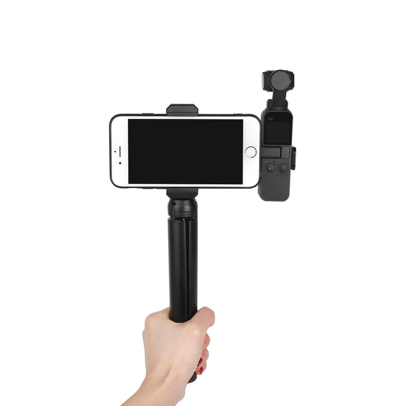PENIVO 3pcs Expansion kit Cell Phone Clip Holder + Selfie Stick + Tripod Mount Compatible with DJI Osmo Pocket Handheld Gimbal Camera Stand Accessories
