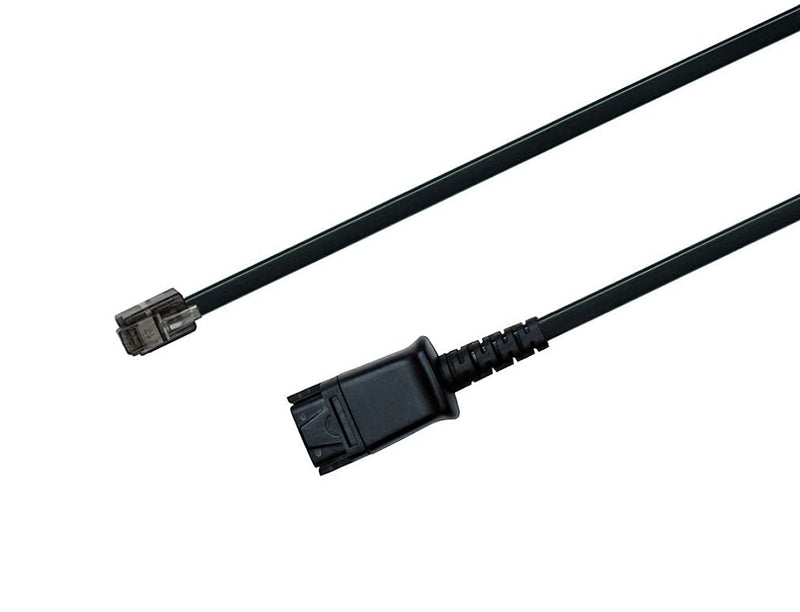 U10P Headset Adapter Cable Compatible with Plantronics QD Headsets Works with Avaya Digital, Polycom VVX NEC Mitel Shoretel Aastra Digium + More