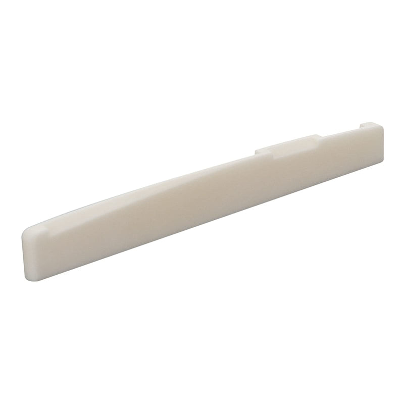 1 Sets 2pcs Left handed 6 String Acoustic Guitar Bone Bridge Saddle and Nut Set Made of Real Bone 43x6x9/72x3x9mm