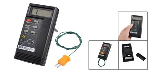 uxcell TES-1310 Digital Thermometer Temperature Reader Sensor, -50 to + 1300 C
