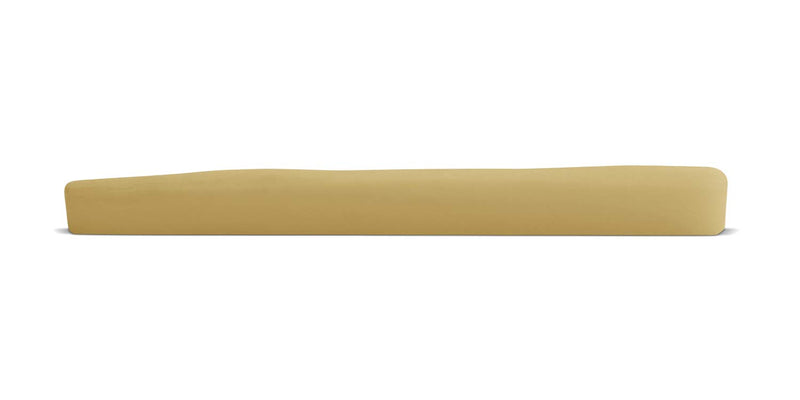 Unbleached Bone Saddle – Fits Many Martin Guitars – Low Height – 10 mm