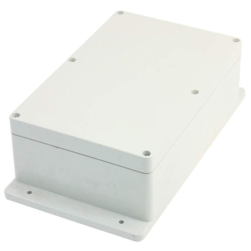 BestTong ABS Plastic Junction Box Dust-Proof Waterproof IP65 Indoor Outdoor Electrical Enclosure Box Universal Project Enclosure with Fixed Ear Grey 230mmx150mmx85mm 9 x 5.9 x 3.3 Inches
