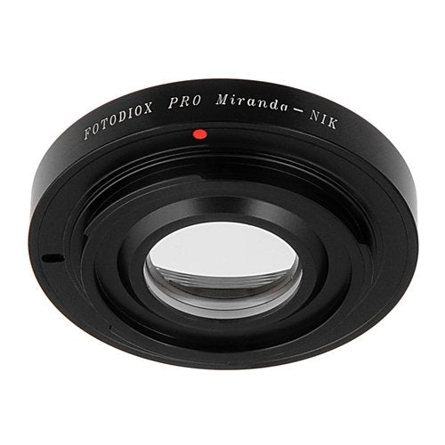 Fotodiox Pro Lens Mount Adapter, for Miranda Lens to Nikon F-Mount DSLR Cameras