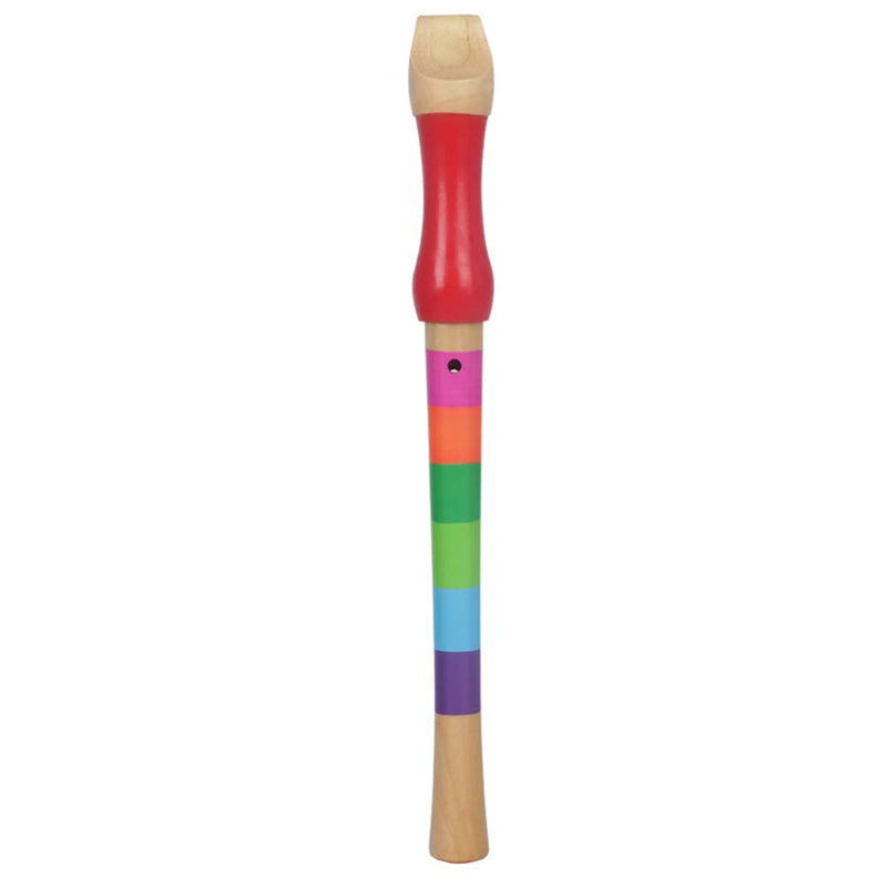SUPVOX Recorder Instrument Wooden 8 Hole Descant Recorder Music Playing (Random Color) Random Color
