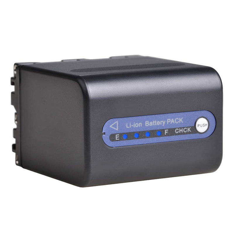 PowerTrust 1Pack 5400mAh NP-QM91D QM91D Battery and LCD USB Charger for Sony NP-QM71D NPQM91D NP-FM50 NP-QM71 NP-FM70 NP-FM90 CCD-TRV328 338 DCR-DVD300 301 DCR-HC14 DCR-PC105 330E DCR-TRV70 80 250 260