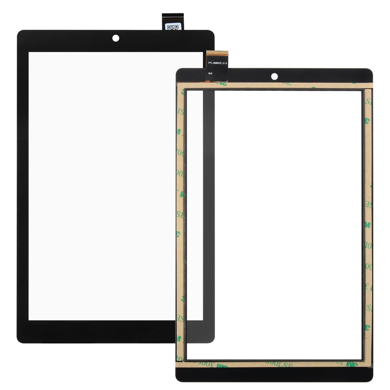 for ONN 100071483 Screen Replacement (No LCD Display) for ONN Gen 3 Surf 2022 Tablet 100071483 8inch Touch Screen Digitizer Panel Glass Parts Kit with Repair Tools(Black)