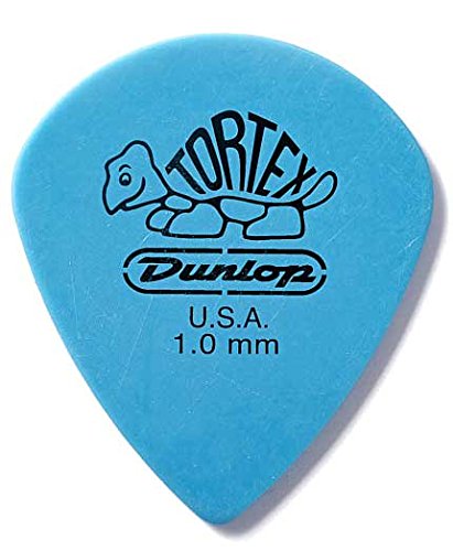 Dunlop 498P1.0 Tortex Jazz III XL, Blue, 1.0mm, 12/Player's Pack