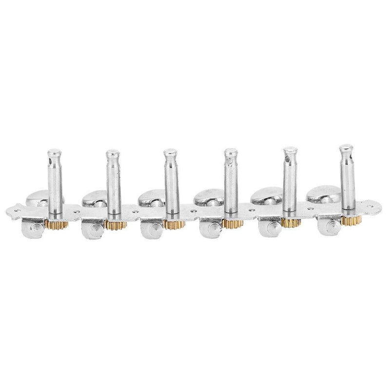 Vbestlife 6+6 Guitar Tuning Pegs, Guitar Tuning Keys Pegs Open Tuners Zinc Alloy Machine Heads for 12 String Guitar
